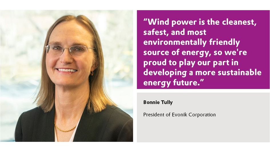 Tully Evonik Quote Wind energy at Evonik