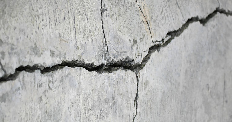 Concrete cracks