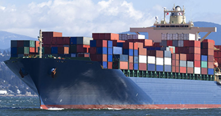 containership on the sea sunmide