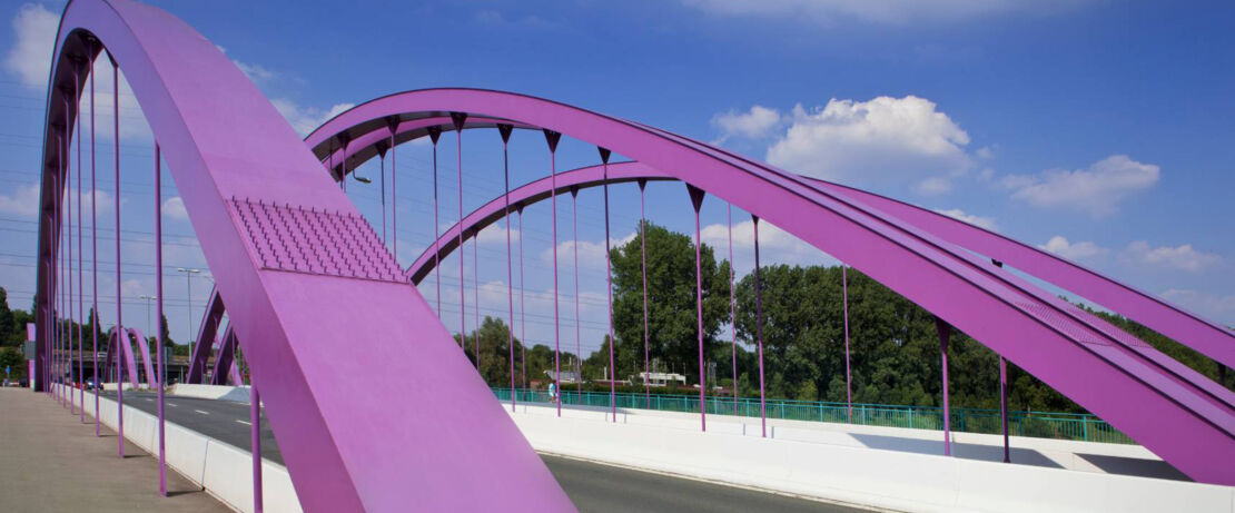 Purple bridge